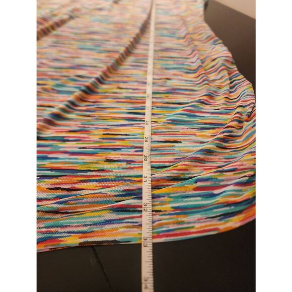 Anne Cole Signature multi colored semi sheer bathing suit cover up size small - Picture 8 of 8